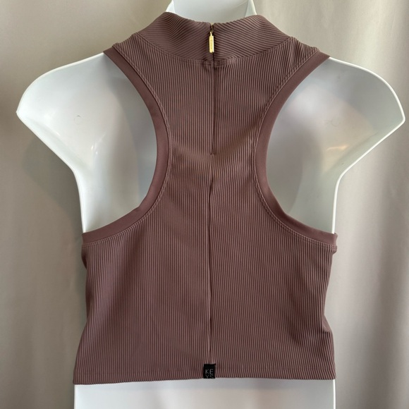 Athleta + Alicia Keys Rib Crop Tank in Mauve - 3X - Picture 2 of 5
